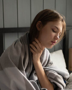 throat lumps swallowing problems and inflammation concerns